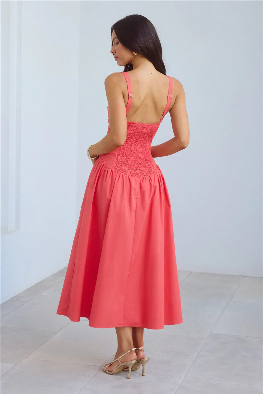 Sunset Seduction Maxi Dress Watermelon
