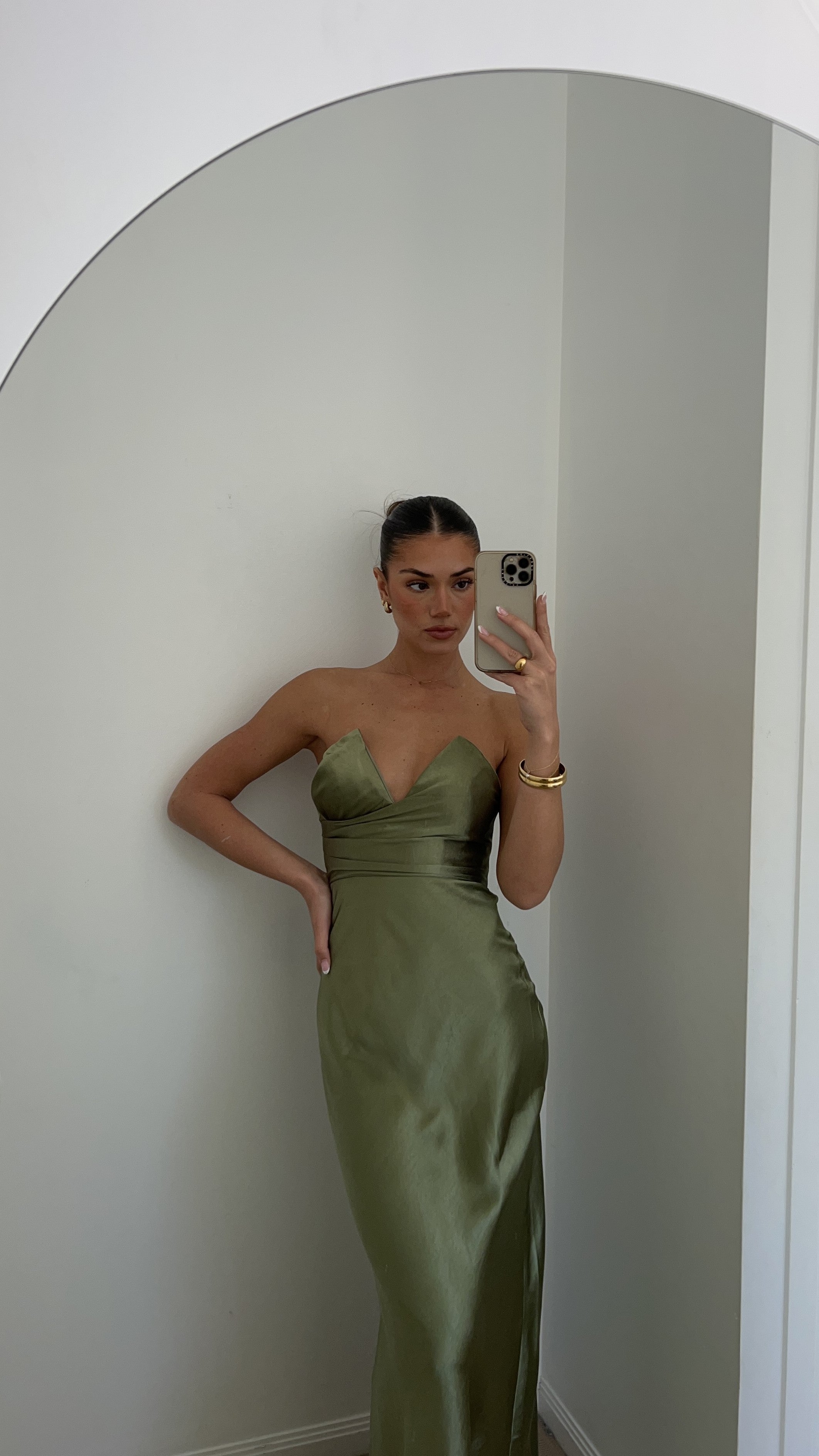 Valerie Maxi Dress - Olive